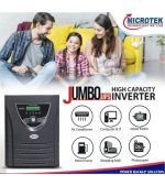 Microtek Jumbo 3500VA Pure Sine Wave 36V Digital Display IPS/UPS Package - Image 4