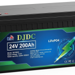 DJDC 25.6V 200Ah LiFePO4 Lithium Battery