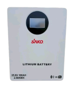 SAKO LI SUN 25.6V 100AH Lithium Battery