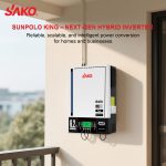 SAKO Sunpolo King 6.2kW 48V On Grid Off Grid MPPT Solar Inverter - Image 3